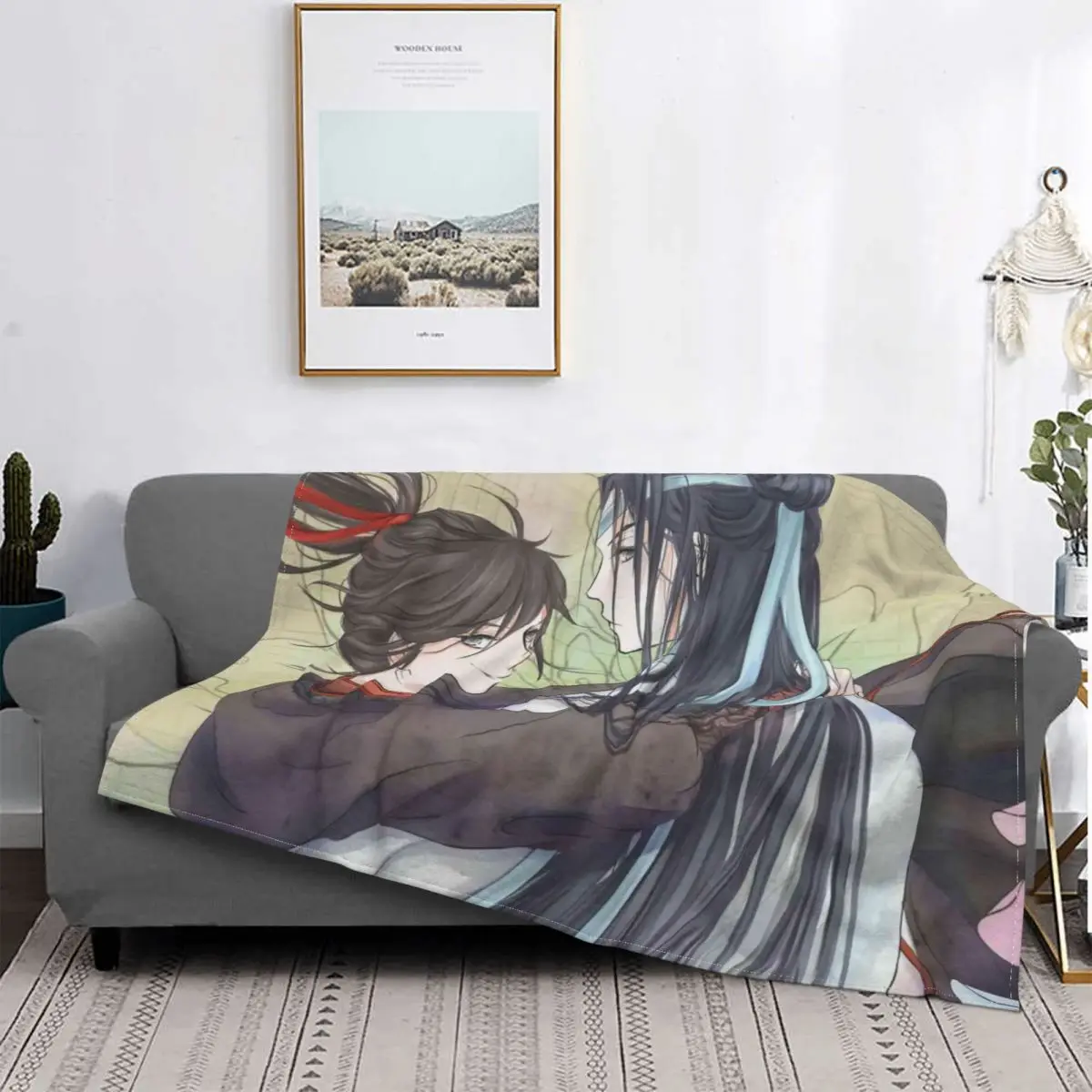 

Manta de felpa moderna para decoración de sofá, manta de animación súper suave para primavera y otoño, envío gratis