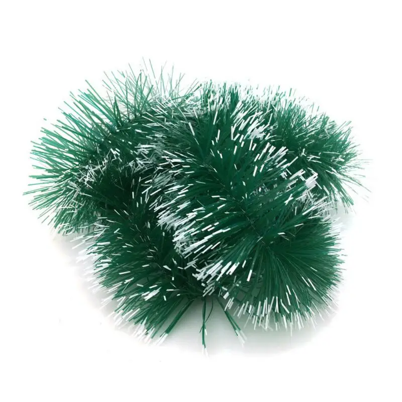 

Christmas Silver Tinsel Garland Party Indoor Outdoor Party Decorations Supplies