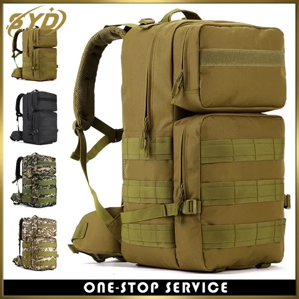 

55L outdoor large tactical backpack shoulders waterproof tactical backpack Military Backpacks