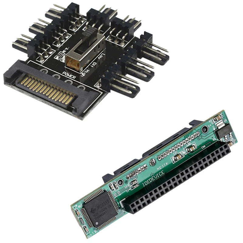 Разветвитель системы охлаждения для ПК адаптер 2 5 дюйма с интерфейсом Ide на