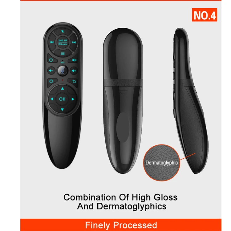 Умный пульт дистанционного управления Q6 с голосовым управлением USB 2 4G