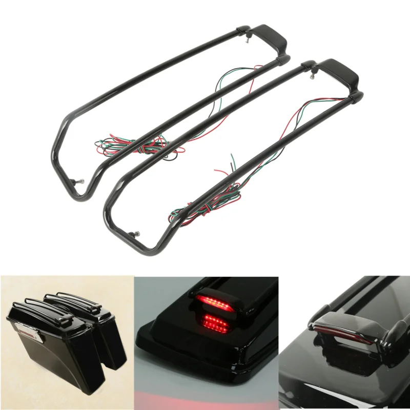 Сиденья для мотоцикла накладка на крышку верхняя направляющая с светильник кой