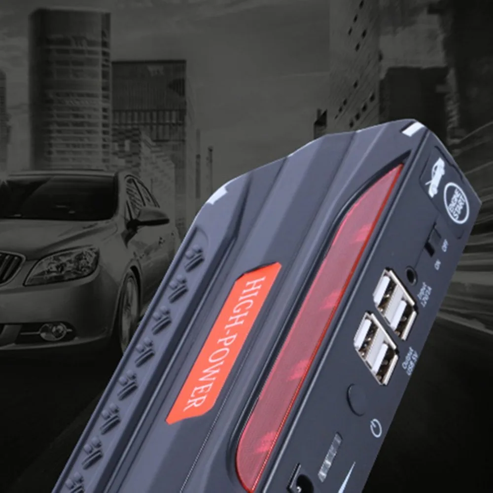 USB Автомобильное пусковое устройство многофункциональное автомобильное аварийное зарядное устройство автомобильный аккумулятор водонепроницаемый пусковое устройство