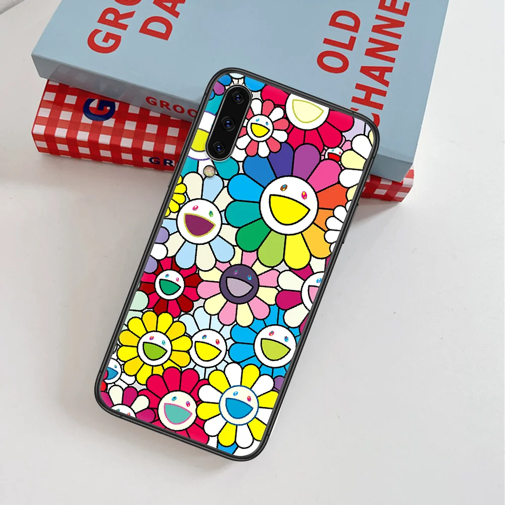 

Takashe Sun Flower Art Painting Phone Case For Samsung Galaxy Note S 8 9 10 20 Plus E Lite Uitra black Prime Silicone Hoesjes