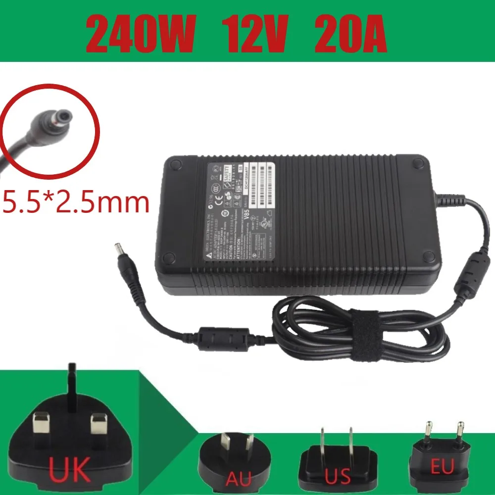 240W Мощность преобразователь переменного тока 220 (100 ~ 250v) Вход Dc 12v 20A Светодиодные