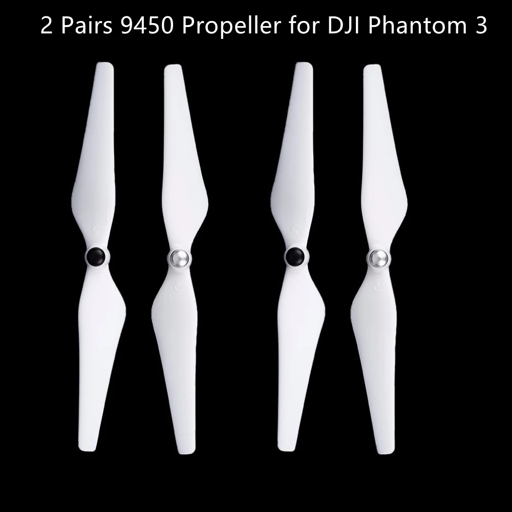 2 пары Быстросъемных пропеллеров 9450 для камеры DJI Phantom 3 3A P 3S лопасти дрона