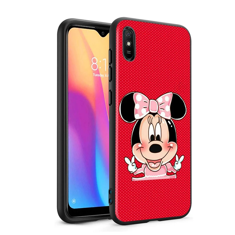 

Little Mickey Disney for Xiaomi Redmi 10X Pro 9C 9A 9T 9 GO K40 K30 Ultra K20 8 7 S2 6 5 4X Pro Soft Black Phone Case