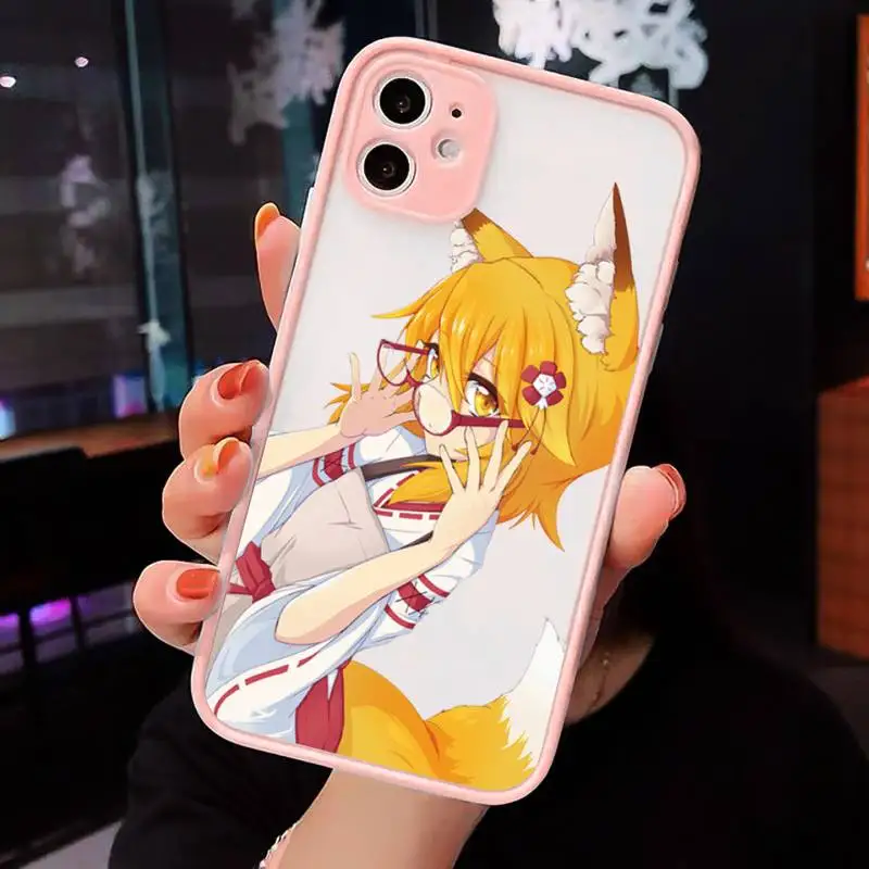 

Senko The Helpful Fox Phone Cases matte transparent For iphone 7 8 11 12 plus mini x xs xr pro max cover