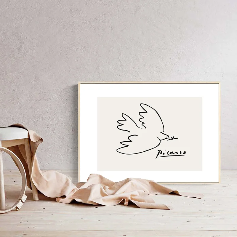 Художественный постер Пикассо Матисс абстрактный минималистичный настенный