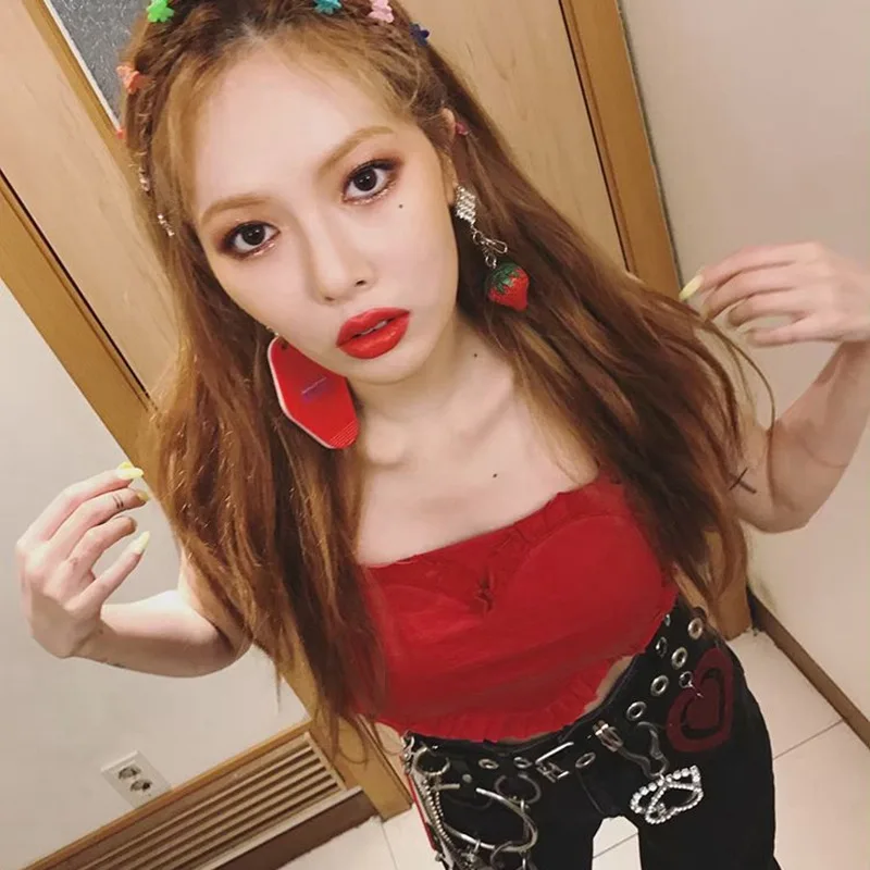 Новинка 2020 модный сексуальный укороченный топ с красным сердцем летняя женская