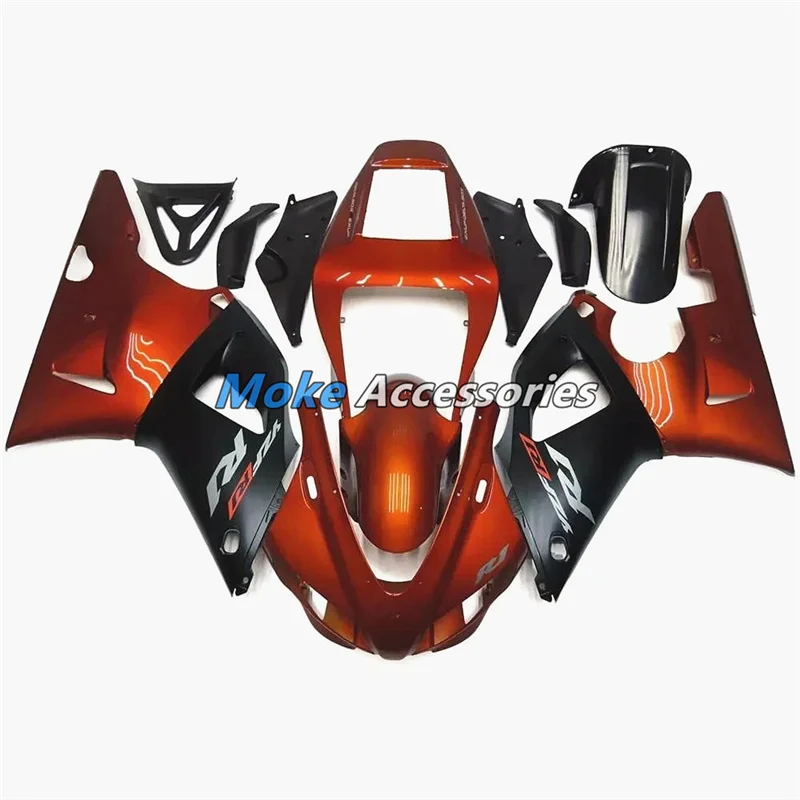 

Motorcycle Fairings Kit Fit For Yzf R1 1998-1999 Bodywork Set High Quality ABS Injection NEW Orange Black