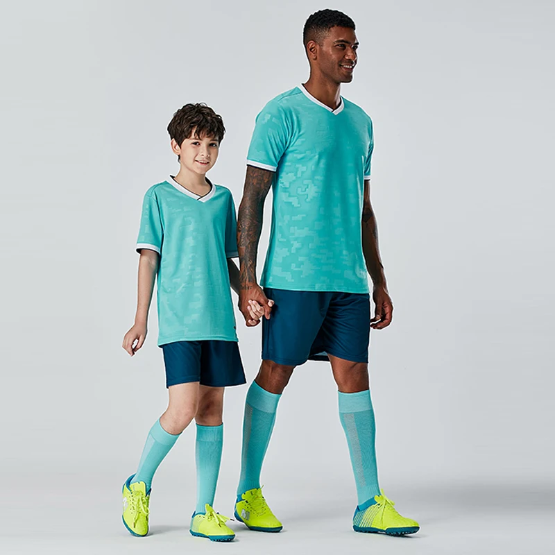 

Children Football Jerseys Men Boys Soccer Clothes Sets Short Sleeve Kids Football Uniforms Adult Kids Soccer Tracksuit Jersey