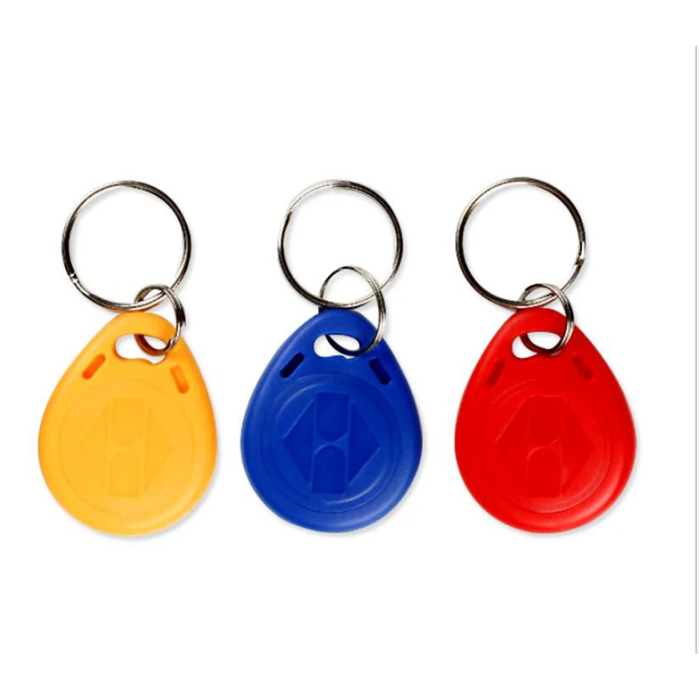 10 шт. EM4305 T5577 Пустая Метка для ключей RFID чип кольцо карты метки Keytag 125 кГц копия