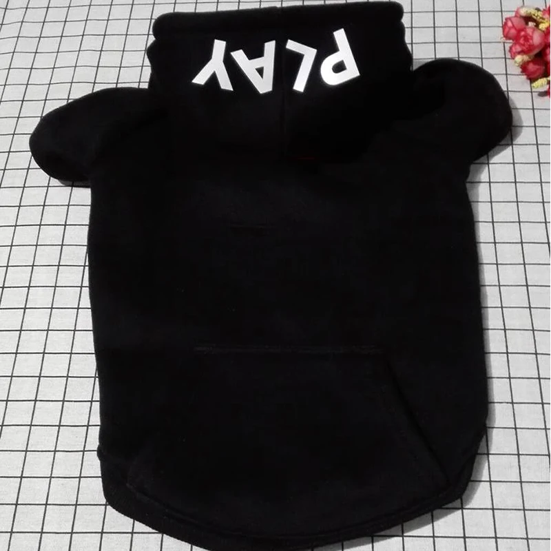 Худи для домашних собак маленьких модная куртка французского бульдога мопса