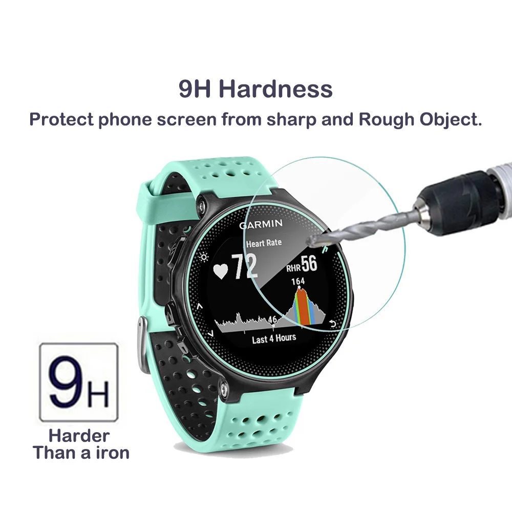 Для смарт-часов Garmin Forerunner 230 0 3 мм 2.5D экран из закаленного стекла с защитой от