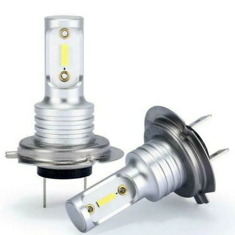 

2PCS H7 LED Headlight Bulb 6000K Super Bright 1860 Light Source 360 Degree led fog h7 55w