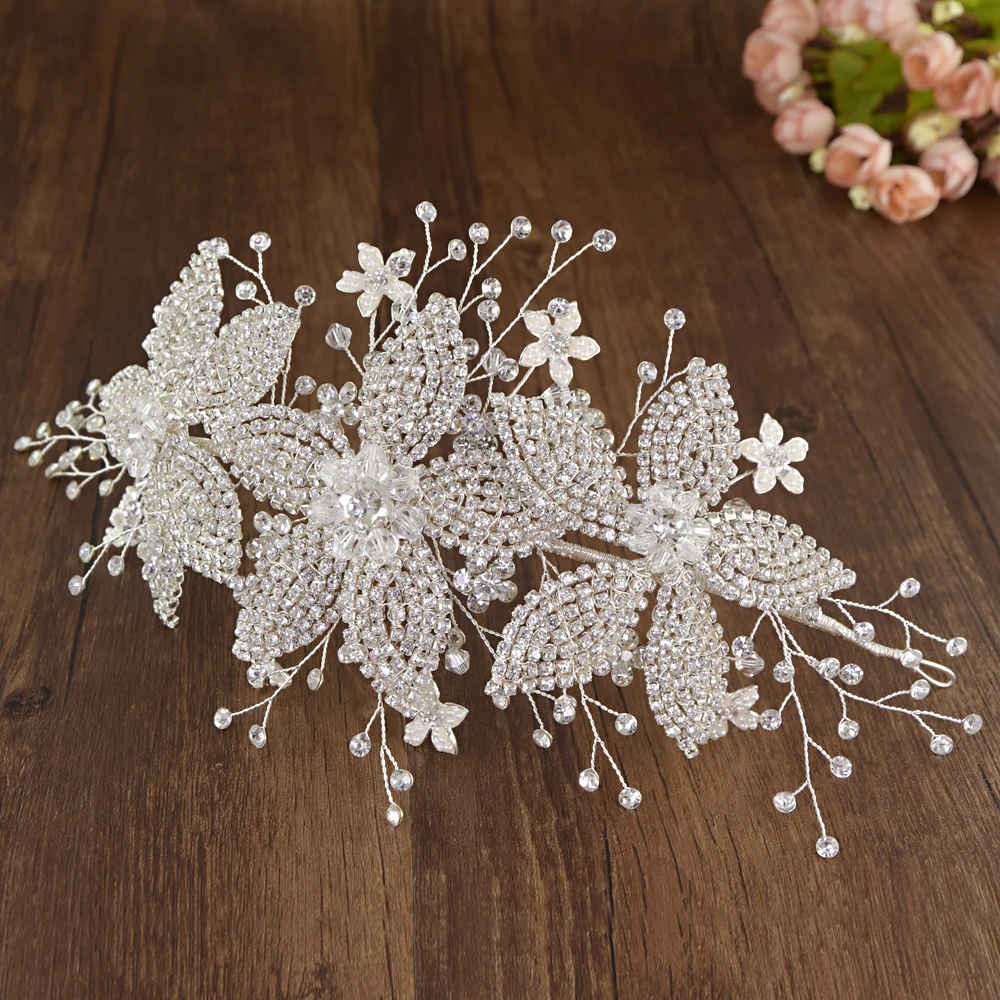 TRiXY H252-S Stunning Diamonds Wedding Hair Accessory Crystal Pageant Crown Bridal Tiaras Tiara crown | Свадьбы и торжества