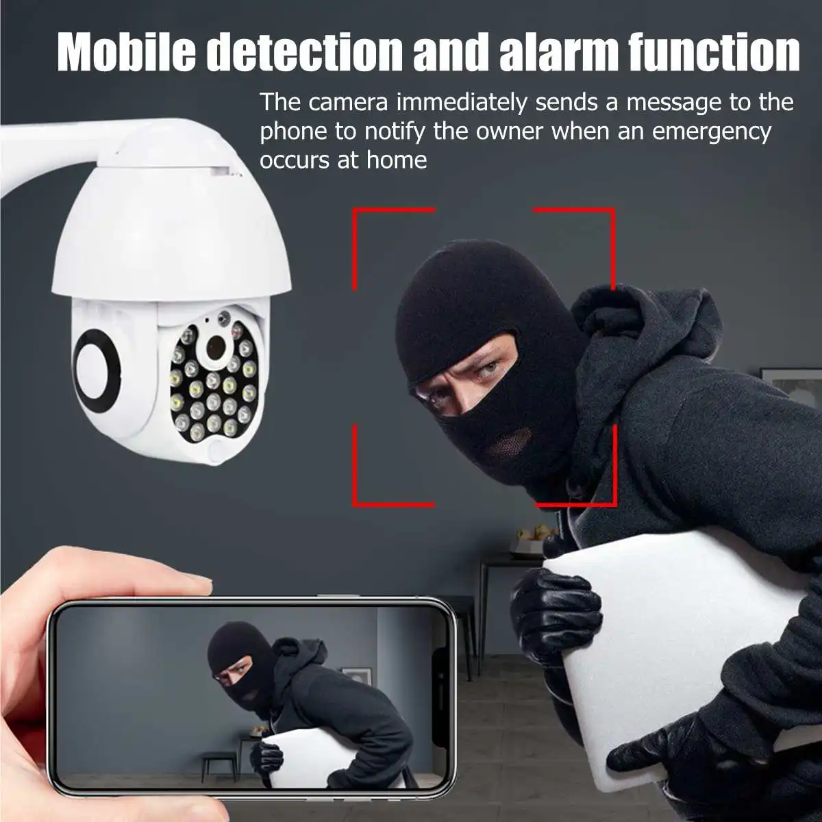 5.0MP HD 1080P Wi-Fi 21 светодиодный IP камера наружная безопасность скорость купольная камера ИК 30 м CCTV камера наблюдения s 8X цифровой зум