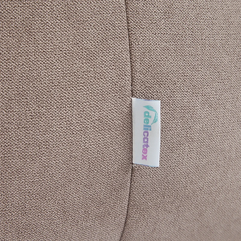 Кресло бескаркасное Порту для гостинной дачи дома Delicatex цвет какао микрошеннил