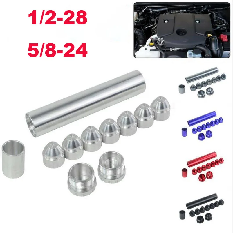 Топливный фильтр для автомобиля 11 шт./компл. алюминиевый топливный 1/2 28 5/8 24