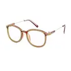 Прогрессивные фотохромные женские очки для чтения с красным леопардовым принтом, солнцезащитные очки для дальнозоркости со стразами FML