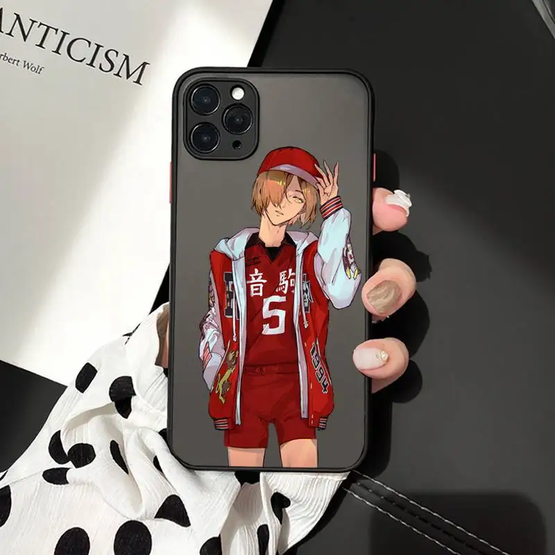 

Kenma Kozume Of Haikyuu anime luxury Phone Cases funda matte transparent For iphone 7 8 11 12 plus mini x xs xr pro max cover