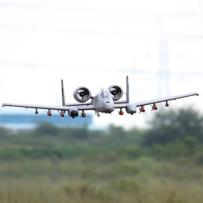 Окончательного Би A10 twin 64 мм дистанционный пульт самолет с самонастраиваемым
