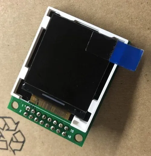 Цветной ЖК экран 1 44 дюйма 16P TFT с платой адаптера HX8353D ILI9163 Привод IC 8Bit параллельный