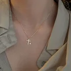 Женское ожерелье с подвеской в виде креста