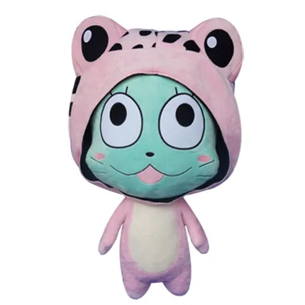 

Japanese Anime Fairy Tail Frosch Cartoon Plush Doll Stuffed Toy Cosplay Prop Home Decor Collection for Boy Girl Birthday Gifts