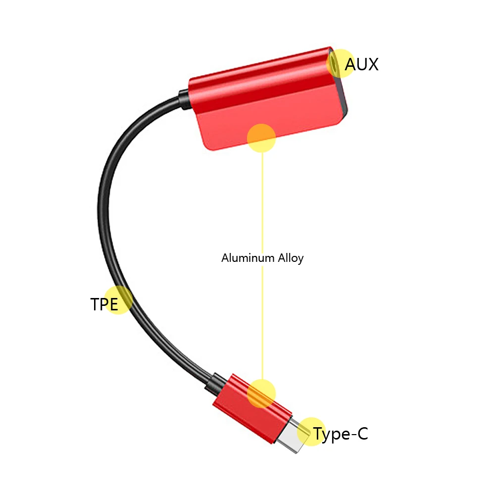 2 в 1 USB C адаптер для наушников типа C+ 3,5 мм разъем аудио USB C кабель адаптер конвертер Android телефон для huawei P20(N0820