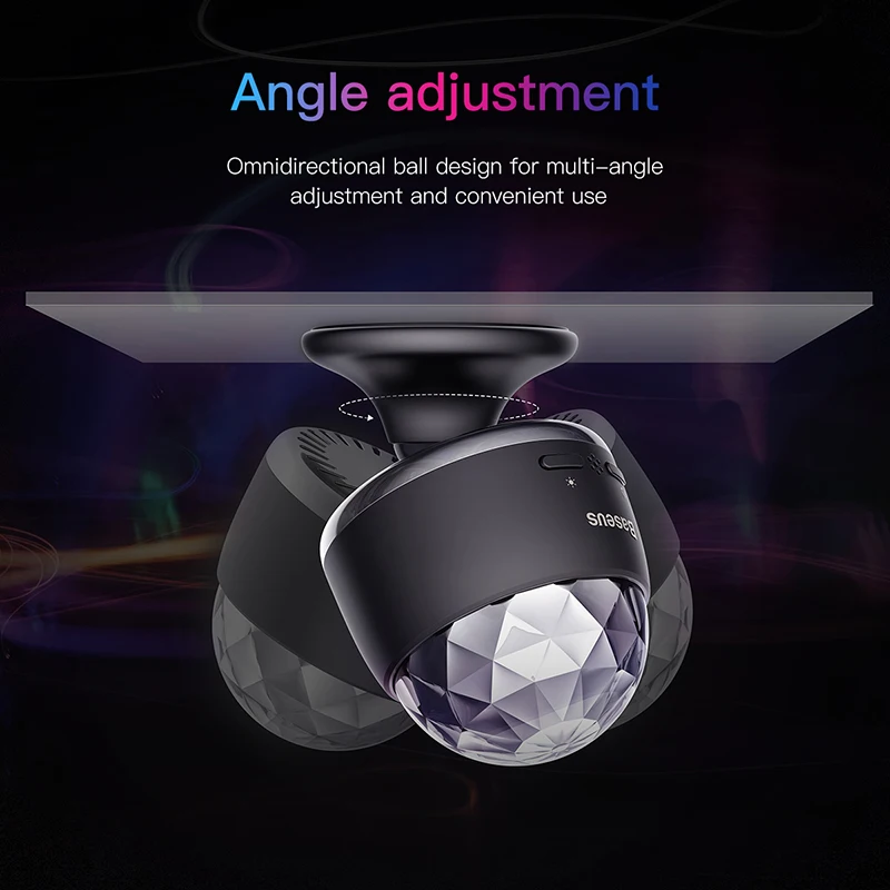 Baseus светодиодный RGB атмосферный светильник авто внутренний Автомобильный USB