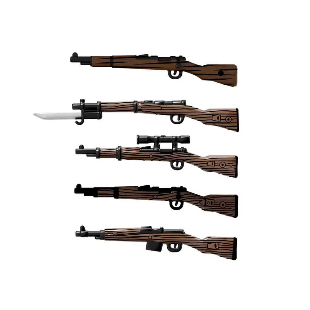 Военные строительные блоки WW2 Moc DIY модели оружия игрушки для детей|Блочные