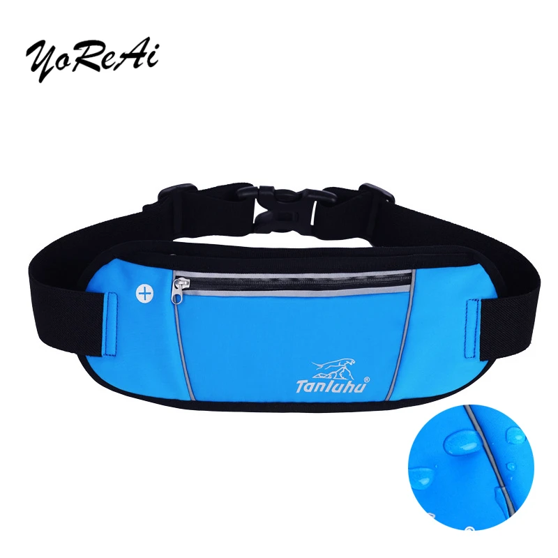 Водонепроницаемая поясная сумка YoReAi для бега спортивная уличный портативный