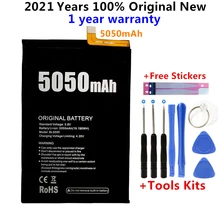 100% Original BL5000 5050mAh In Stock NEW Battery For DOOGEE BL5000 BL 5000 Mobile Phone High quality batteries + Free Tools