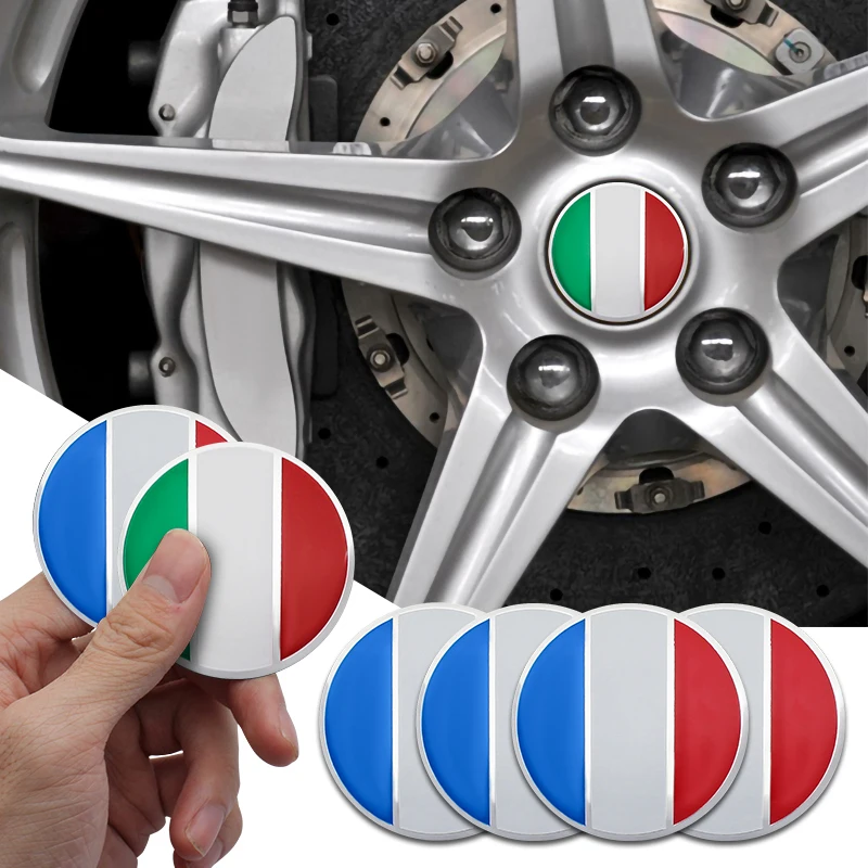 56 мм металлический автомобиль для колес Стикеры колеса шины хаб Крышка обода