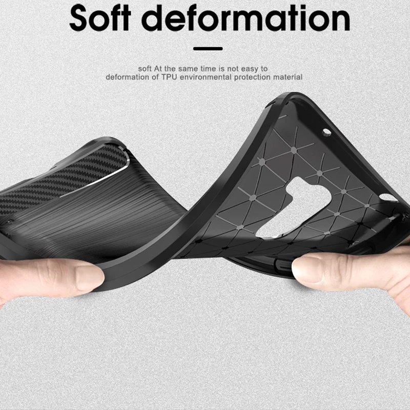 Carbon fiber Cover Shockproof Phone Case For Xiaomi Redmi Note8 Pro Pocophone F1 GO 7 K20 Mi CC9 8 8Pro Play 9 9SE |
