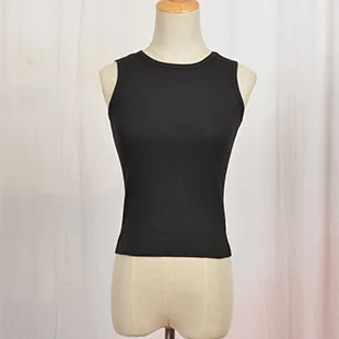 

Fannic 2020 Summer Fashion Street Style Slim Slimming Short Navel Sleeveless Outer Wear Bottoming Vest