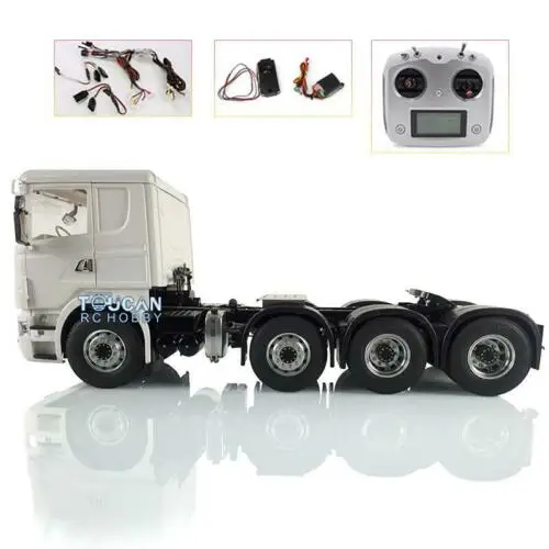 

LESU 1/14 RC Metal 8*8 Chassis Hercul R730 Sca Cabin Tractor Truck W/ Radio THZH0673-SMT5