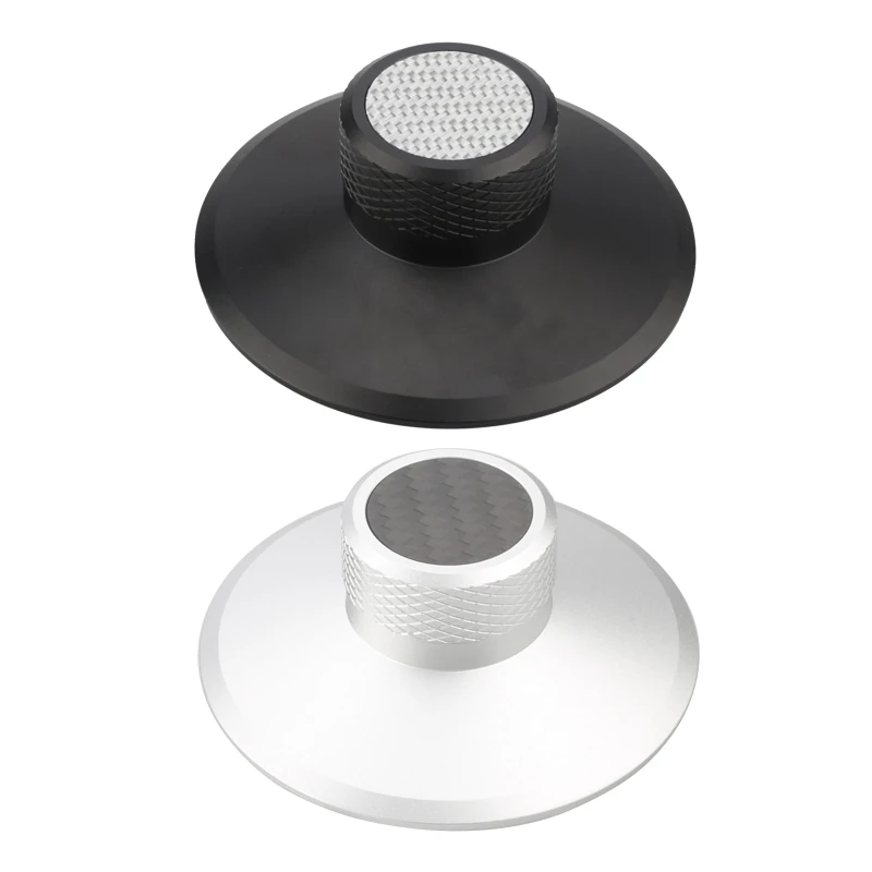 Алюминиевый LP Виниловый проигрыватель спикер Дисковый стабилизатор Высокая