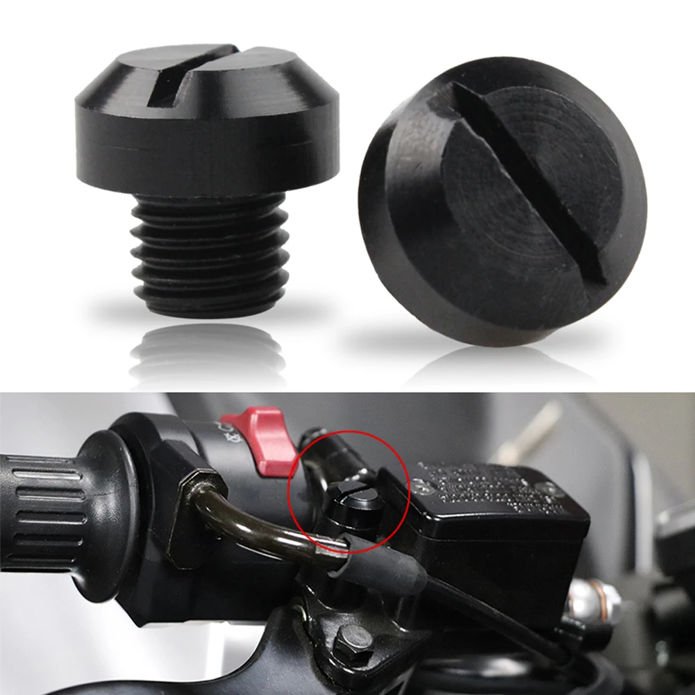 

Motorcycle Mirror Hole Plugs Bolts M10X1.25 Aluminum Screws Caps Cover for Honda Yamaha Suzuki Kawasaki KTM Motor Accessories