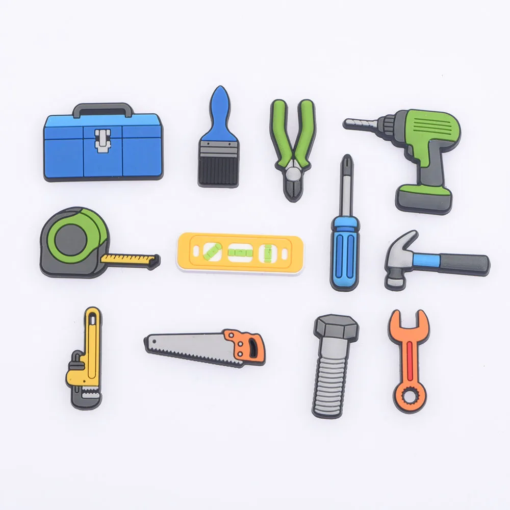 Hot Sale Kids Croc Shoes Charms Kitchen Tools Shoe Decoration Girl Cooking Bracelets Accessories Boy Birthday Gift