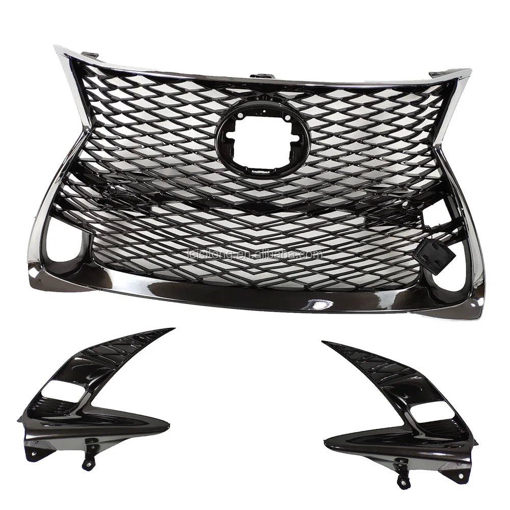 

car front Sport Grille for LEXUS 2015-2017 GS250 GS350 GS450 F SPORT body kit FOG COVER