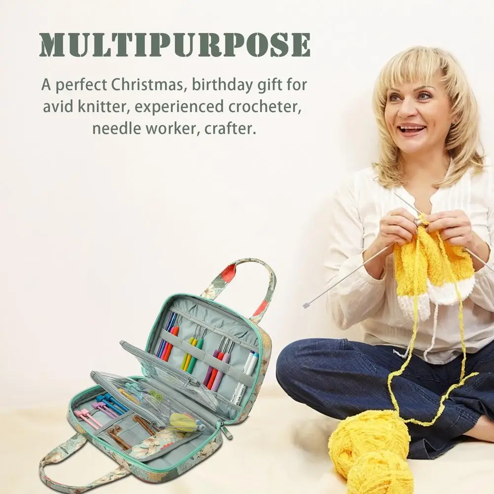 Сумка для хранения новой пряжи сумка сумка-тоут из шерсти и вязания товары кроше