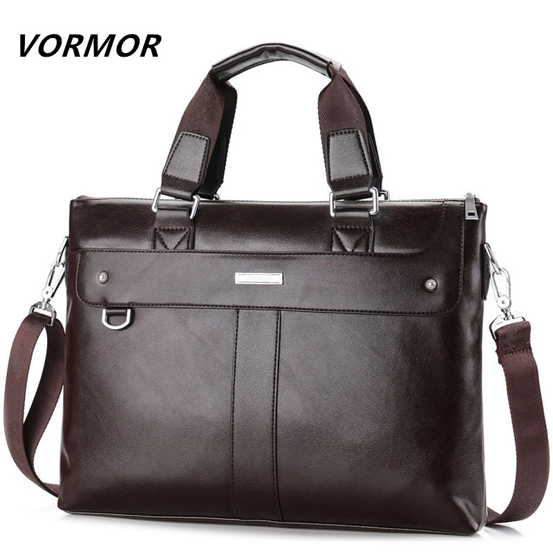 2021 Men Briefcase Business Shoulder Bag Leather Messenger Bags Computer Laptop Handbag Bag Men's Travel Bags