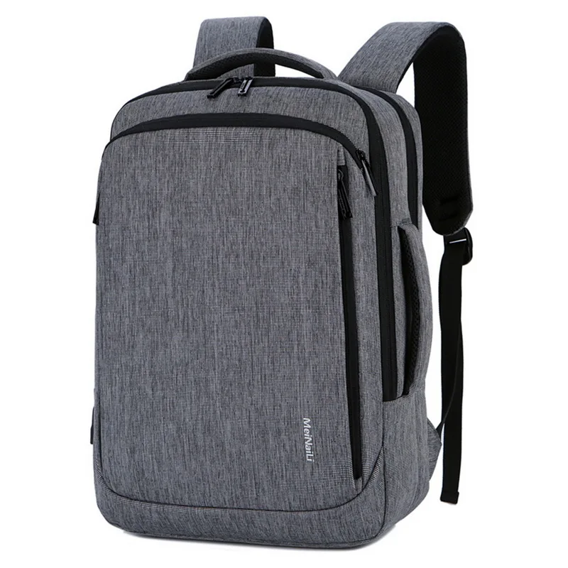 gray 2 LOOZYKIT рюкзак для ноутбука мужские рюкзаки бизнес ноутбук Mochila водонепроницаемый рюкзак зарядка через usb сумки для путешествий - Цвет: gray 2