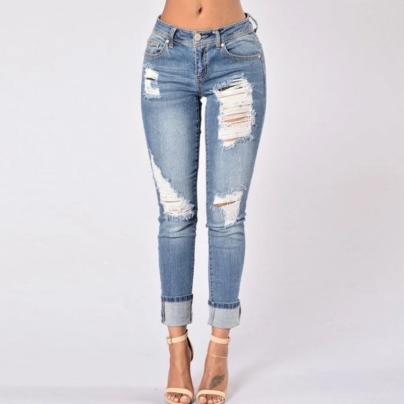 Женские винтажные джинсы MIND FEET повседневные длинные синие брюки карандаш разных