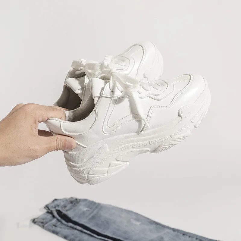 2019 New Casual Women Sneakers Air Mesh Breathable Woman Sport Comfortable White Flat Shoe Female Fashion Cheap-female-shoes | Обувь