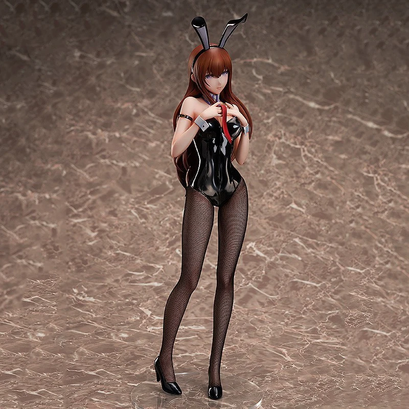 41 см телефон ворота Kurisu Makise сексуальная аниме-Фигурка кролика Ver. Экшн-фигурка
