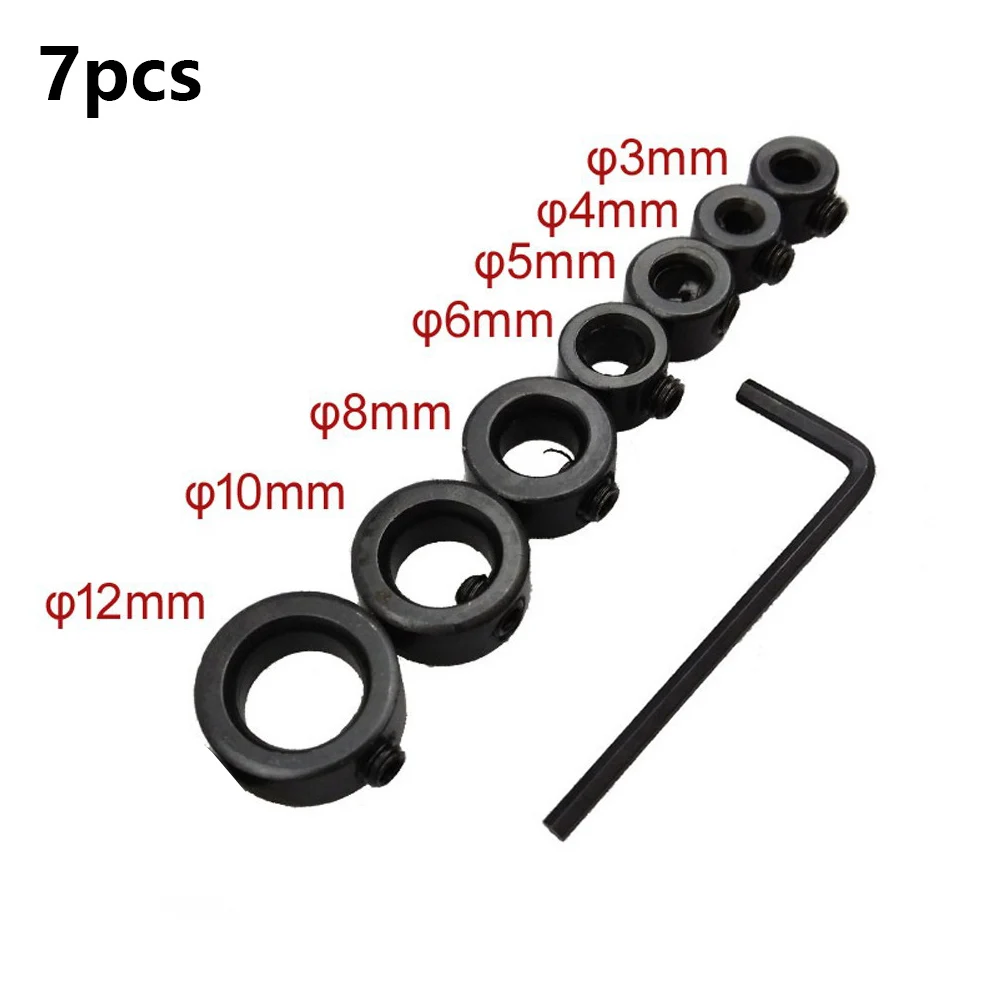 Набор сверл с зенкером комплект из 7/8 насадок высокоуглеродистой стали